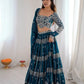 Embroidered Faux Georgette Lehenga Choli Set for Wedding and Festive Occasions
