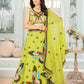 Embroidered Faux Georgette Lehenga Set