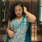 Embroidered Faux Georgette Ready to Wear Saree for Festive and Party Wear