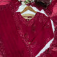 Embroidered Faux Georgette Saree Set with Net Dupatta