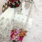 Embroidered Faux Georgette Sharara Set