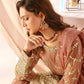 Embroidered Faux Georgette Sharara Set