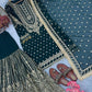 Embroidered Faux Georgette Sharara Set with Dupatta