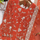 Embroidered Faux Georgette Sharara Set with Dupatta