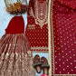 Embroidered Faux Georgette Sharara Set with Dupatta