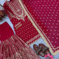 Embroidered Faux Georgette Sharara Set with Dupatta
