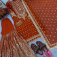 Embroidered Faux Georgette Sharara Set with Dupatta