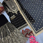 Embroidered Faux Georgette Sharara Set with Dupatta