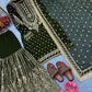 Embroidered Faux Georgette Sharara Set with Dupatta