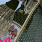 Embroidered Faux Georgette Sharara Set with Dupatta
