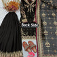 Embroidered Faux Georgette Sharara Set with Dupatta