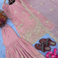 Embroidered Faux Georgette Sharara Set with Dupatta