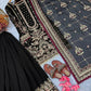 Embroidered Faux Georgette Sharara Set with Dupatta
