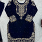 Embroidered Faux Georgette Suit Set with Dupatta