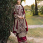 Embroidered Faux Georgette Suit Set with Dupatta