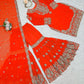 Embroidered Faux Georgette Suit Set with Dupatta