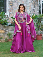 Embroidered Fendy Silk Bridal Lehenga Choli