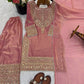 Embroidered Fendy Silk Kurta Sharara Set with Dupatta for Festive and Party Wear