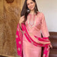 Embroidered Fendy Silk Pant Suit for Festive and Wedding Occasions