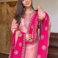 Embroidered Fendy Silk Pant Suit for Festive and Wedding Occasions