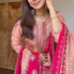 Embroidered Fendy Silk Pant Suit for Festive and Wedding Occasions