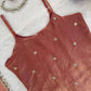 Embroidered Fendy Silk Sharara Palazzo Suit Set for Wedding and Festive Wear