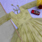 Embroidered Festival Gown with Matching Dupatta