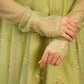 Embroidered Festival Gown with Matching Dupatta