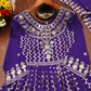 Embroidered Fox Georgette Kurta Sharara Set