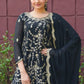 Embroidered Fox Georgette Kurta Sharara Set