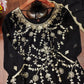 Embroidered Fox Georgette Kurta Sharara Set