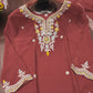 Embroidered Fox Georgette Kurta Sharara Set