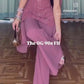 Embroidered Fox Georgette Palazzo Suit Set