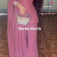 Embroidered Fox Georgette Palazzo Suit Set
