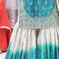 Embroidered GMY Silk Kurta Palazzo Set with Dupatta