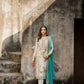 Embroidered GMY Silk Palazzo Suit Set Top-Bottom And Dupatta Set Fully Stitched Ready To Wear