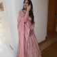 Embroidered GMY Silk Top Lehenga Set