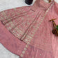Embroidered GMY Silk Top Lehenga Set
