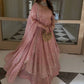 Embroidered GMY Silk Top Lehenga Set
