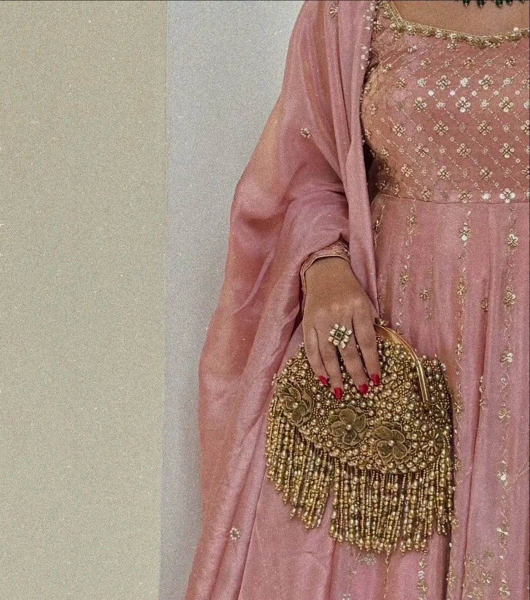 Embroidered GMY Silk Top Lehenga Set