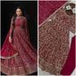 Embroidered Georgette Anarkali Gown Set