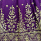 Embroidered Georgette Anarkali Gown Set with Dupatta
