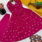 Embroidered Georgette Anarkali Set