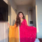 Embroidered Georgette Anarkali Set