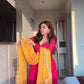 Embroidered Georgette Anarkali Set