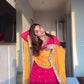Embroidered Georgette Anarkali Set
