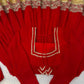 Embroidered Georgette Anarkali Suit Set with Dupatta