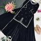 Embroidered Georgette Kurta Palazzo Set with Organza Dupatta for Festive and Party Wear