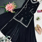 Embroidered Georgette Kurta Palazzo Set with Organza Dupatta for Festive and Party Wear