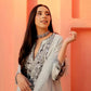 Embroidered Georgette Kurta Pant Set for Festive and Occasion Wear